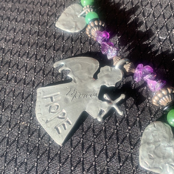 Vintage Silver toned necklace. - Picture 5 of 8